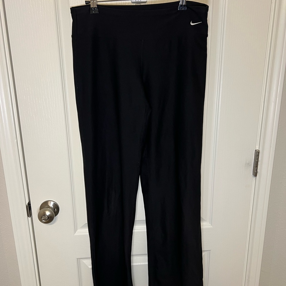 Black Nike Wide Leg Leggings/Yogapants
